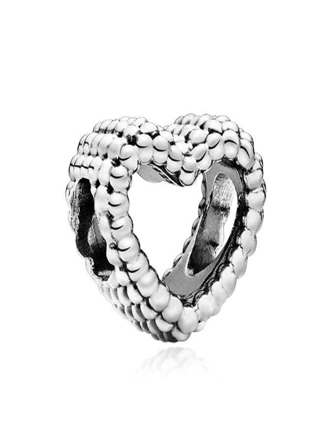 DATOUQI 10 Pack Silver Charms for Bracelets and Necklaces Charms for Women Pendant Beads Set (Style A) - Image 2